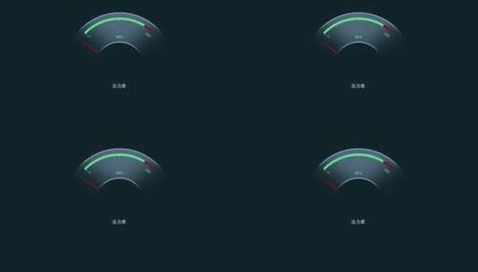 AE模板 压力表HUD高清AE视频素材下载