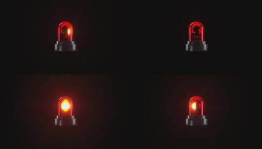 报警 报警灯 警灯 双闪 闪烁 110 闪烁 红色高清AE视频素材下载