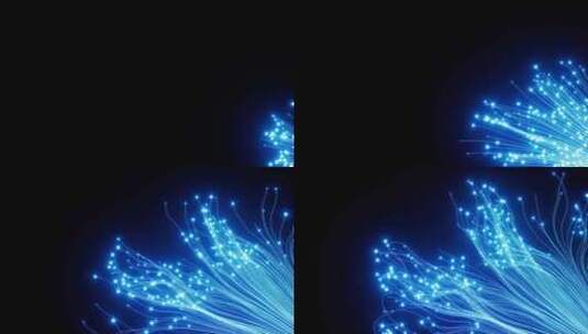 抽象发光的粒子背景动画高清在线视频素材下载