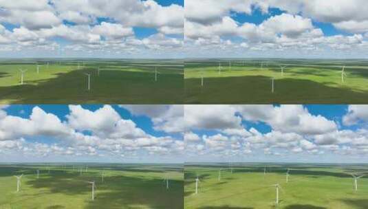 风车延时摄影高清在线视频素材下载