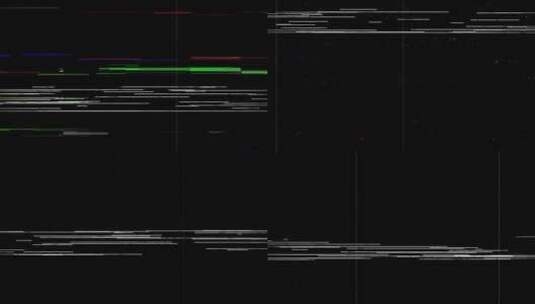 23个数字VHS噪音和故障叠加高清在线视频素材下载