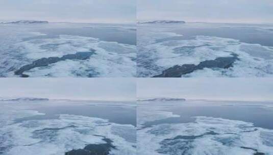 冰川地质地貌高清在线视频素材下载