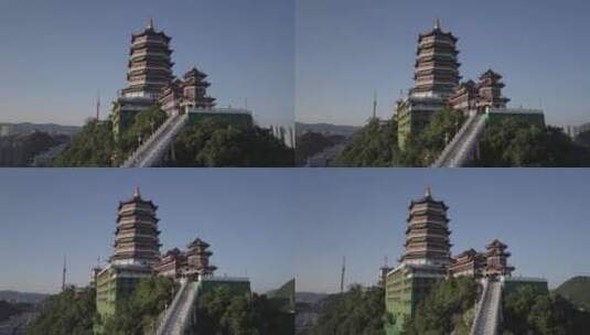 贵州·贵阳·云岩·东山公园2高清在线视频素材下载