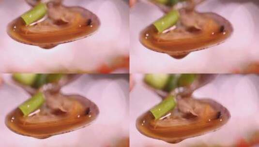 美食锡纸海鲜蛏子花蛤 (18)高清在线视频素材下载