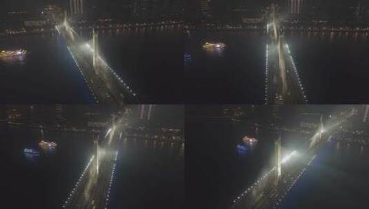 夜晚的广州立交桥高清在线视频素材下载
