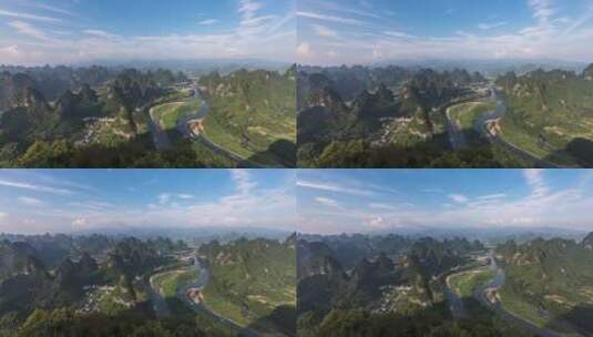 桂林山水风景如画延时摄影高清在线视频素材下载