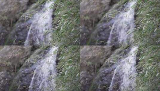 山泉小溪流水升格水流高清在线视频素材下载