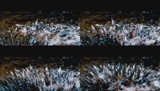 冷色磁性金属慢动作奇幻视觉背景 (6)高清在线视频素材下载
