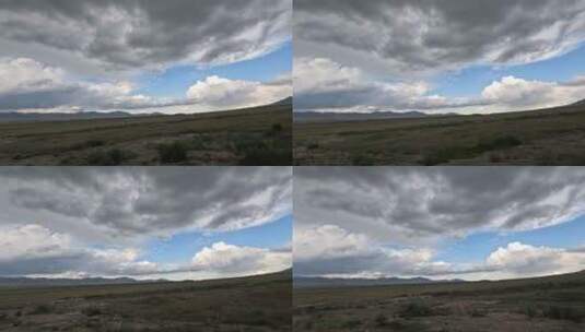 新疆草原行车拍摄高清素材高清在线视频素材下载