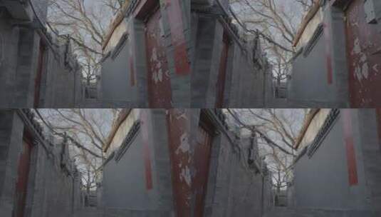老北京胡同空镜高清在线视频素材下载
