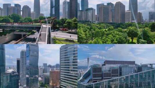 广州核心商圈高清在线视频素材下载