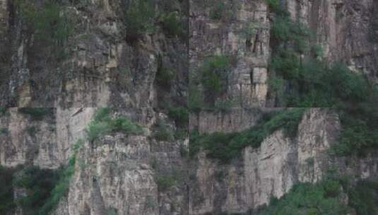 悬崖山崖航峭壁怕素材高清在线视频素材下载