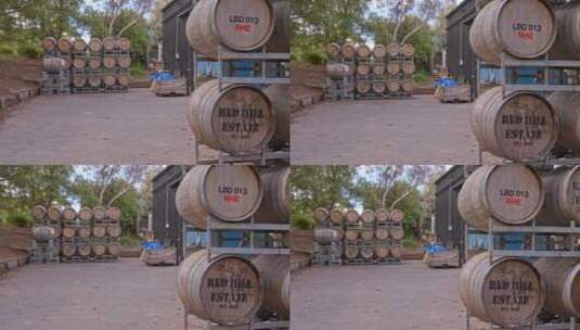 澳大利亚墨尔本葡萄园酿酒高清在线视频素材下载