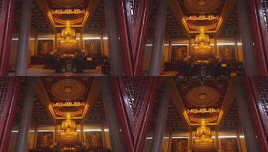 中国寺庙高清在线视频素材下载