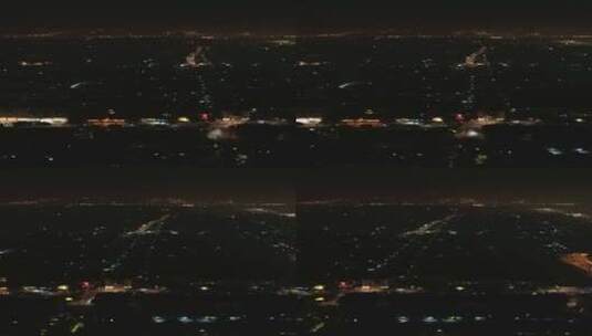 苏州城市夜景交通竖屏航拍高清在线视频素材下载