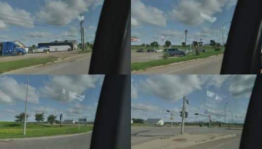 加拿大公路风景高清在线视频素材下载