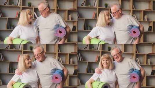 退休后的健康生活方式高清在线视频素材下载