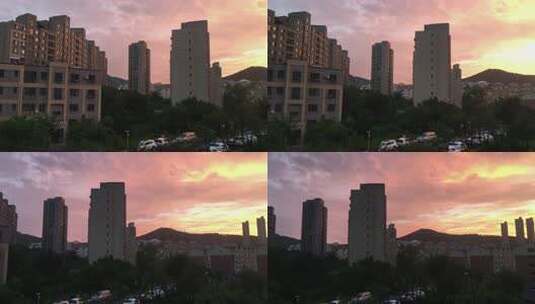 夕阳高清在线视频素材下载