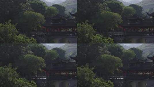 芙蓉镇古韵景色高清在线视频素材下载