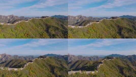 慕田峪秋色高清在线视频素材下载