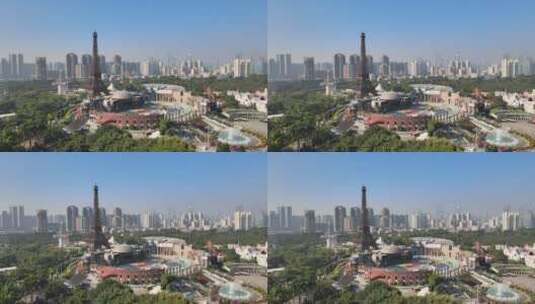 世界之窗 深圳市文化主题公园 主题公园高清在线视频素材下载