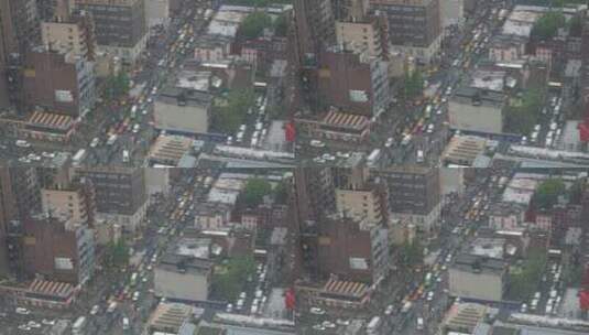 曼哈顿大道上的交通_静电上景高清在线视频素材下载