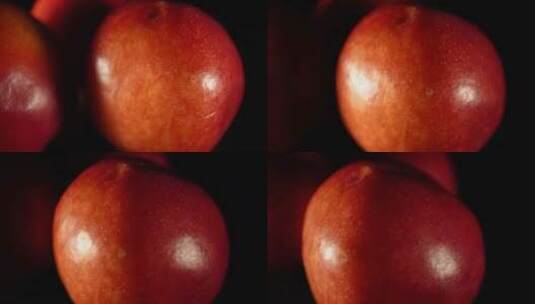 油桃水果桃子夏季高清在线视频素材下载