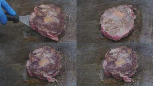 精选牛肉煎牛排02高清在线视频素材下载