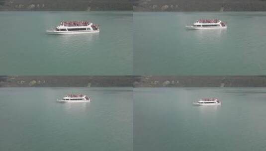 新疆喀纳斯湖航拍高清在线视频素材下载