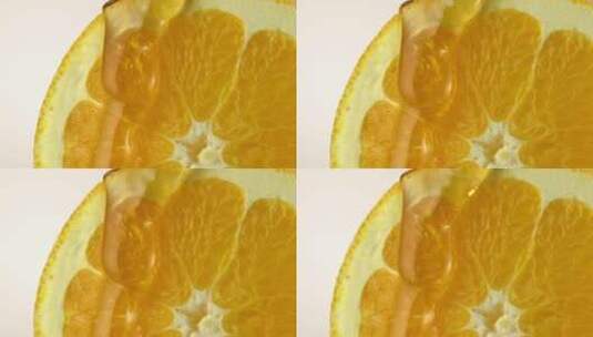 橙子橘子升格拍摄分镜头高清在线视频素材下载
