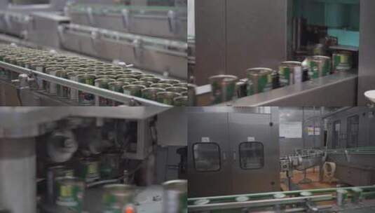 龟苓膏 生产车间高清在线视频素材下载
