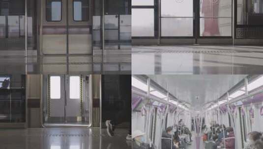 北京城市地铁空镜超长视频4k50帧宣传片使用高清在线视频素材下载