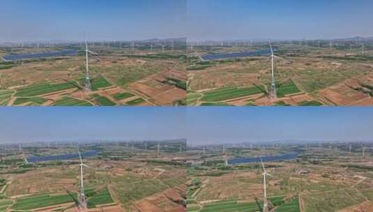 风电风力发电新能源高清在线视频素材下载