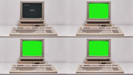 老式电脑高清在线视频素材下载
