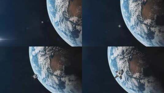 地球  背景 宇宙 探索  行星高清在线视频素材下载