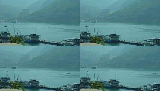 四川重庆长江三峡巫峡景点4K视频高清在线视频素材下载