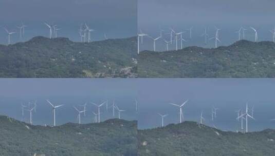 平潭岛风车高清在线视频素材下载