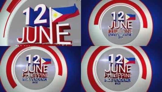 菲律宾独立日6月12日高清在线视频素材下载