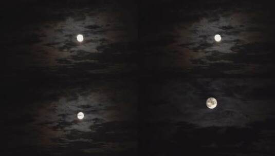 月亮 圆月高清在线视频素材下载