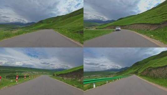 新疆伊犁琼库什台旅途高清在线视频素材下载