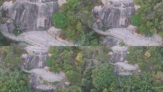 福建泉州九日山祈风石刻高清在线视频素材下载