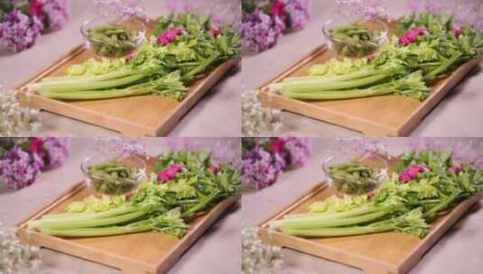芹菜香芹蔬菜 (5)高清在线视频素材下载