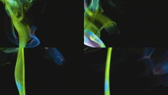 彩色烟雾的背景高清在线视频素材下载