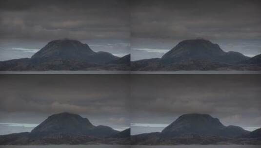 火山上空云彩时移高清在线视频素材下载