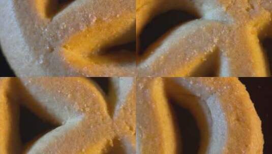 【镜头合集】曲奇饼干港式甜点高清在线视频素材下载
