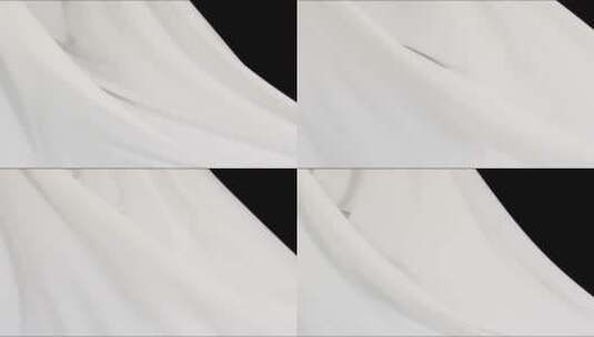 飘逸的丝绸面料高清在线视频素材下载