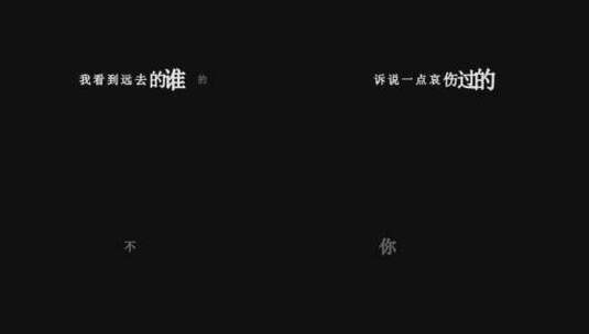 林志炫-你的样子dxv编码字幕歌词高清在线视频素材下载