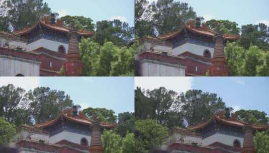 佛香阁皇家园林中国古建建筑群颐和园高清在线视频素材下载