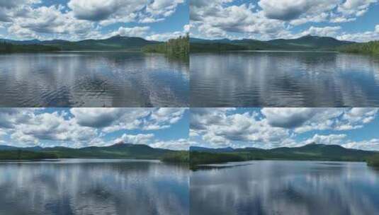 清澈的湖水高清在线视频素材下载