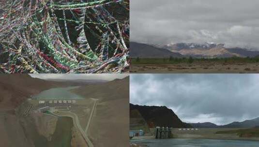 西藏电网藏族人文风光素材合集高清在线视频素材下载